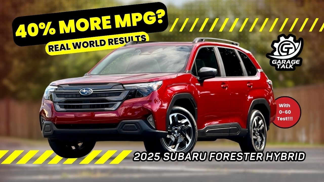 2025 Subaru Forester Hybrid // Real World Fuel Economy Results