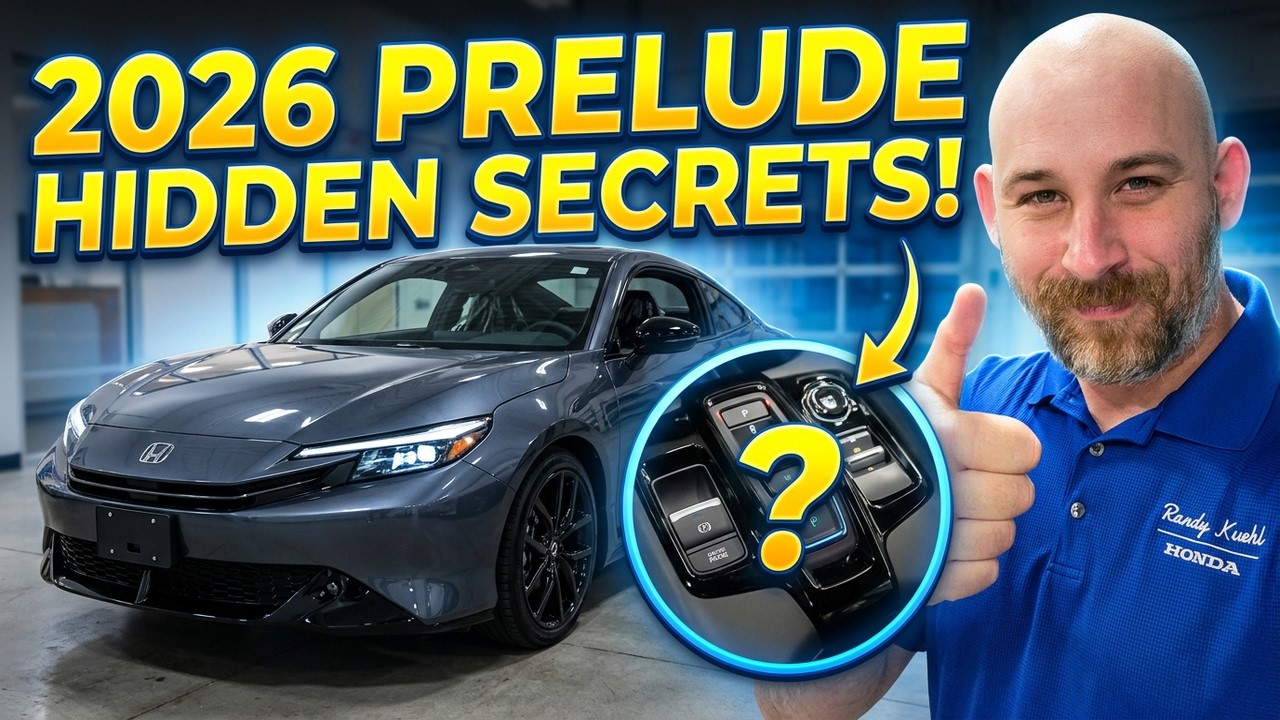 Скрытые особенности Honda Prelude 2026 года: советы и рекомендации, которые необходимо знать пере...