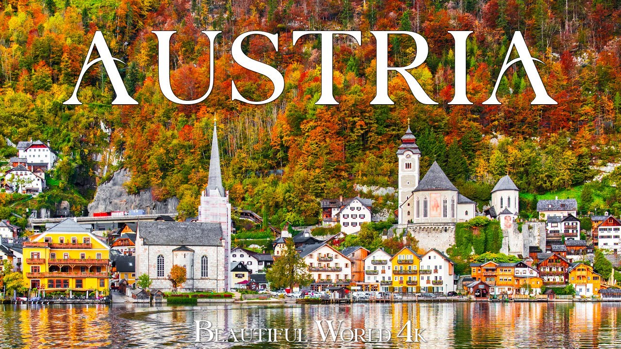 Austria 4K - Autumn Relaxation Film with Peaceful Relaxing Music - Nature 4k Video UltraHD
