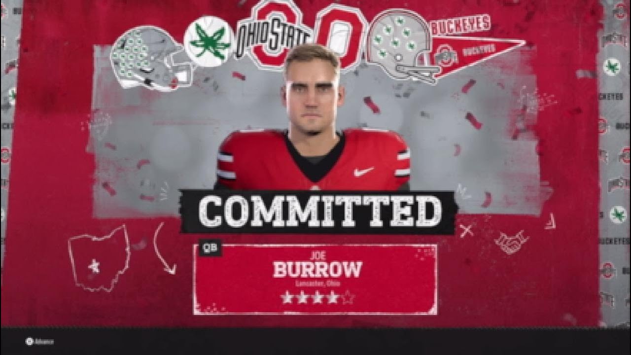WHAT IF EP3 PT 1 :JOE BURROW STAYS AT OHIO ST