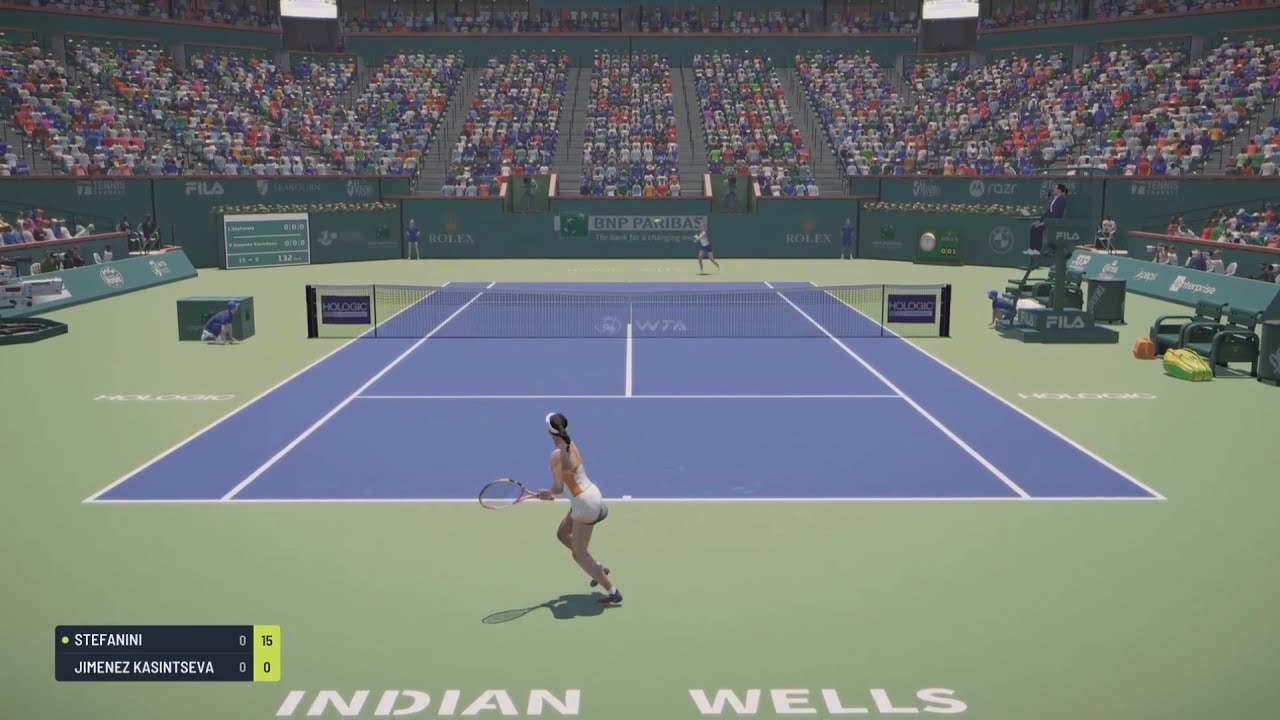 Stefanini vs Jimenez-Kasintseva INDIAN WELLS Wta Master 1000
