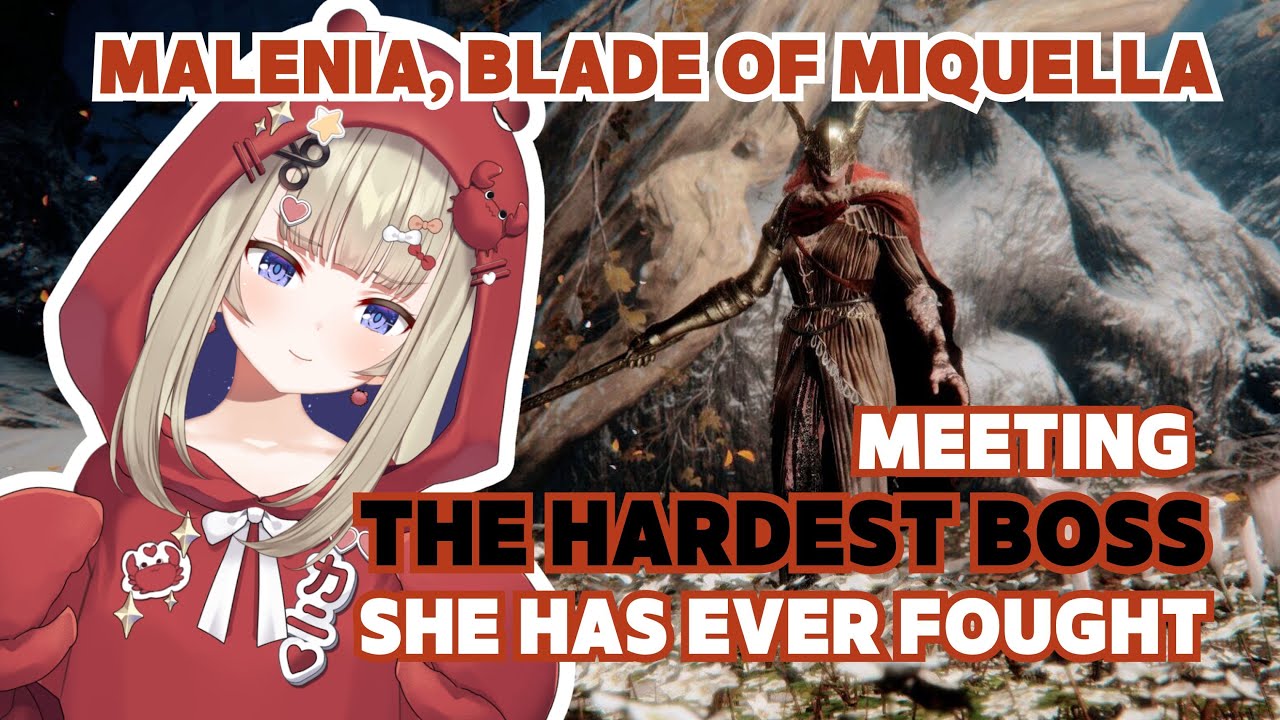 Parry Crab Approaches Malenia, Blade of Miquella