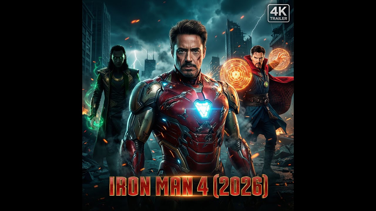 IRON MAN 4 (2026) – Official Trailer | Robert Downey Jr Returns