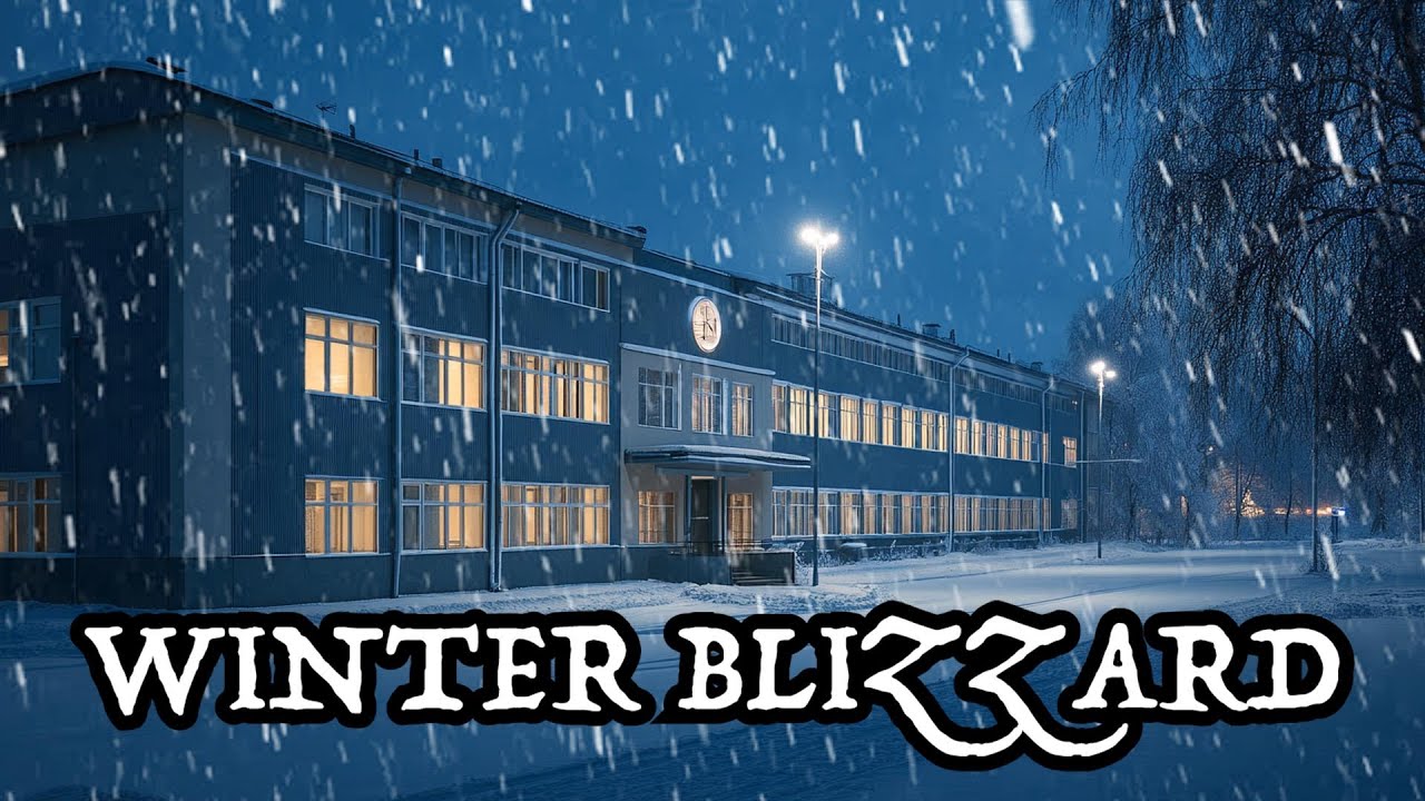 Cold Wind Howl & Snowstorm Blasts┇Epic Blizzard Storm & Heavy Snofall┇Snowstorm Sounds to Deep Sleep