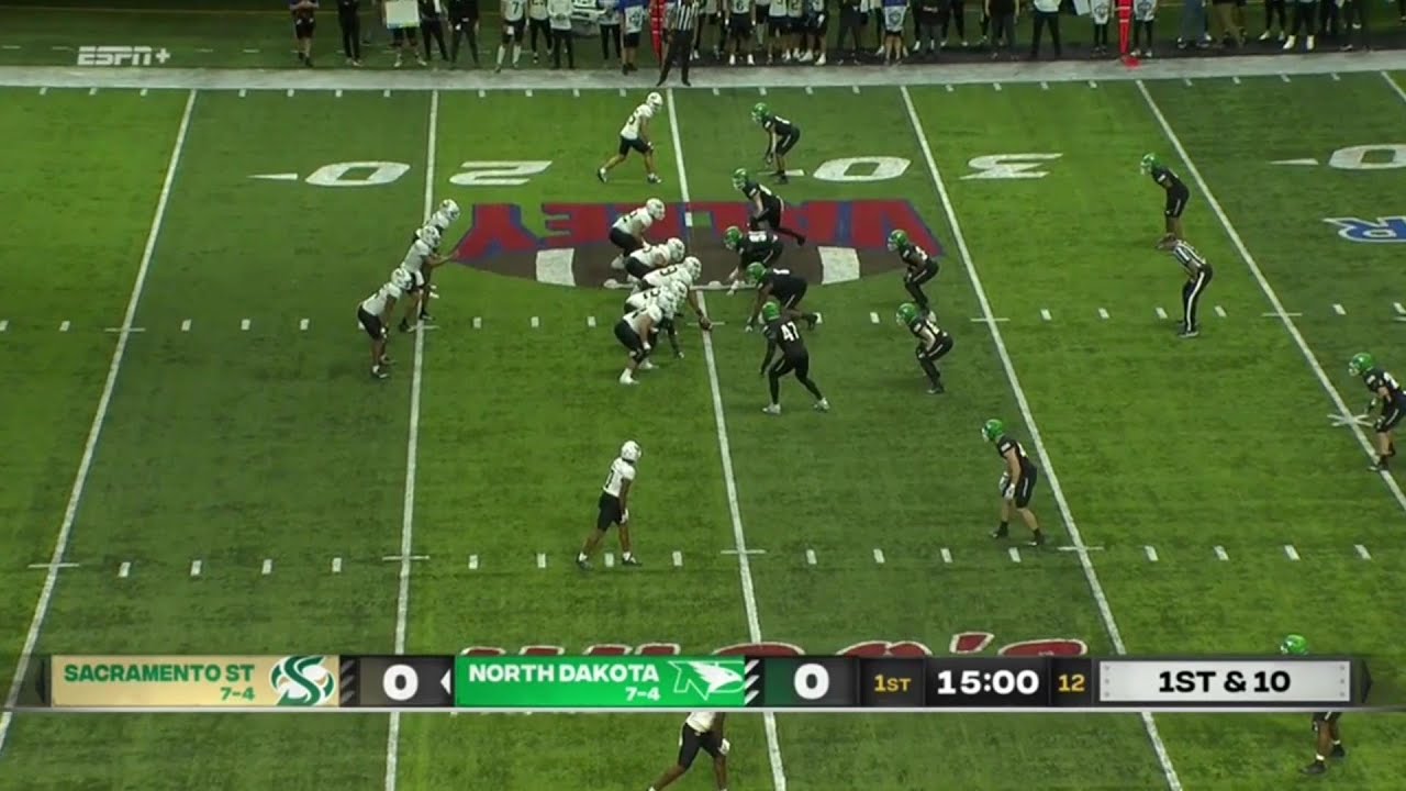2023 NCAA FCS Championship First Round - Sacramento State vs North Dakota