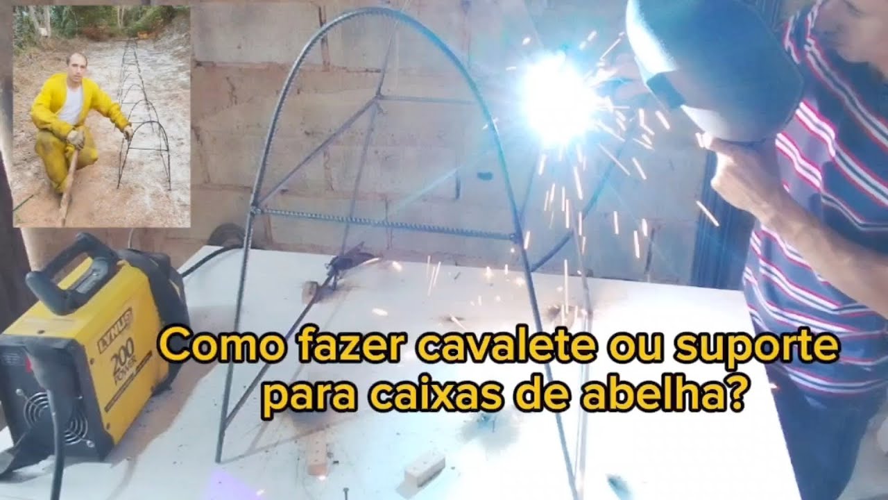 Como Fazer um Cavalete para Caixas de Abelha | Benefícios na Apicultura