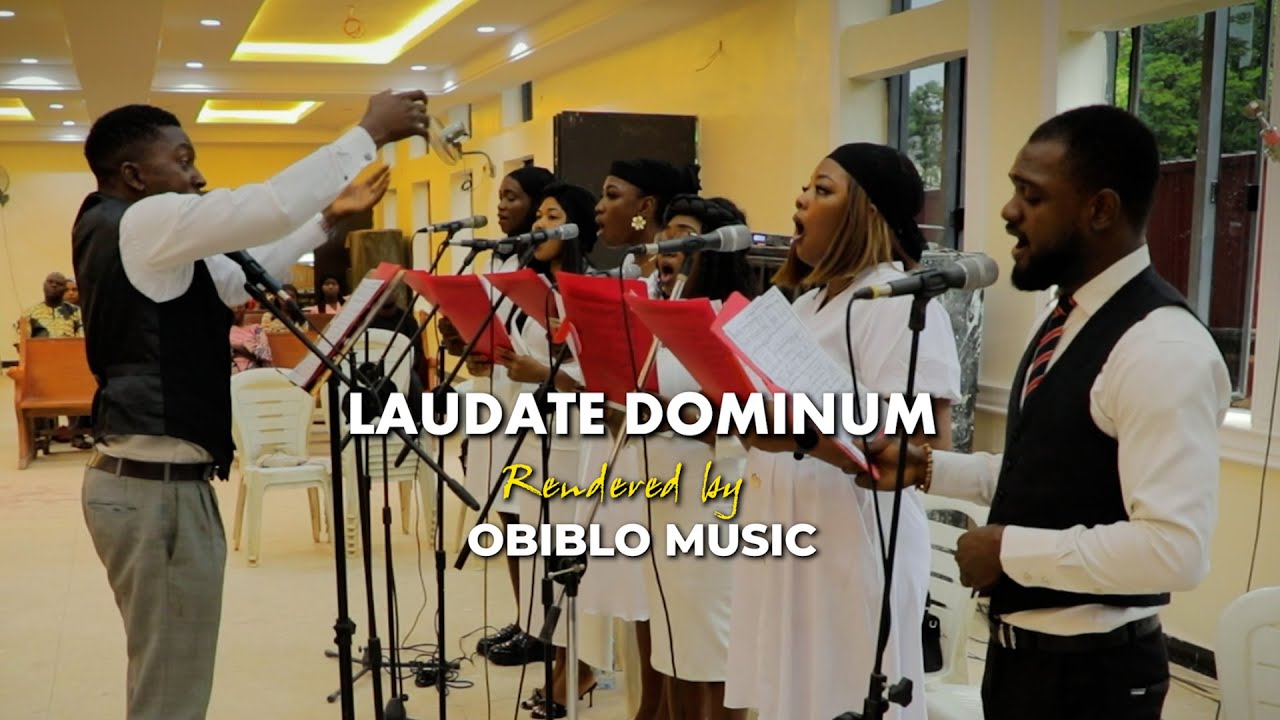 Laudate Dominum by Taize || Live rendition at mass by Obiblo Music rendition || Catholic Latin song
