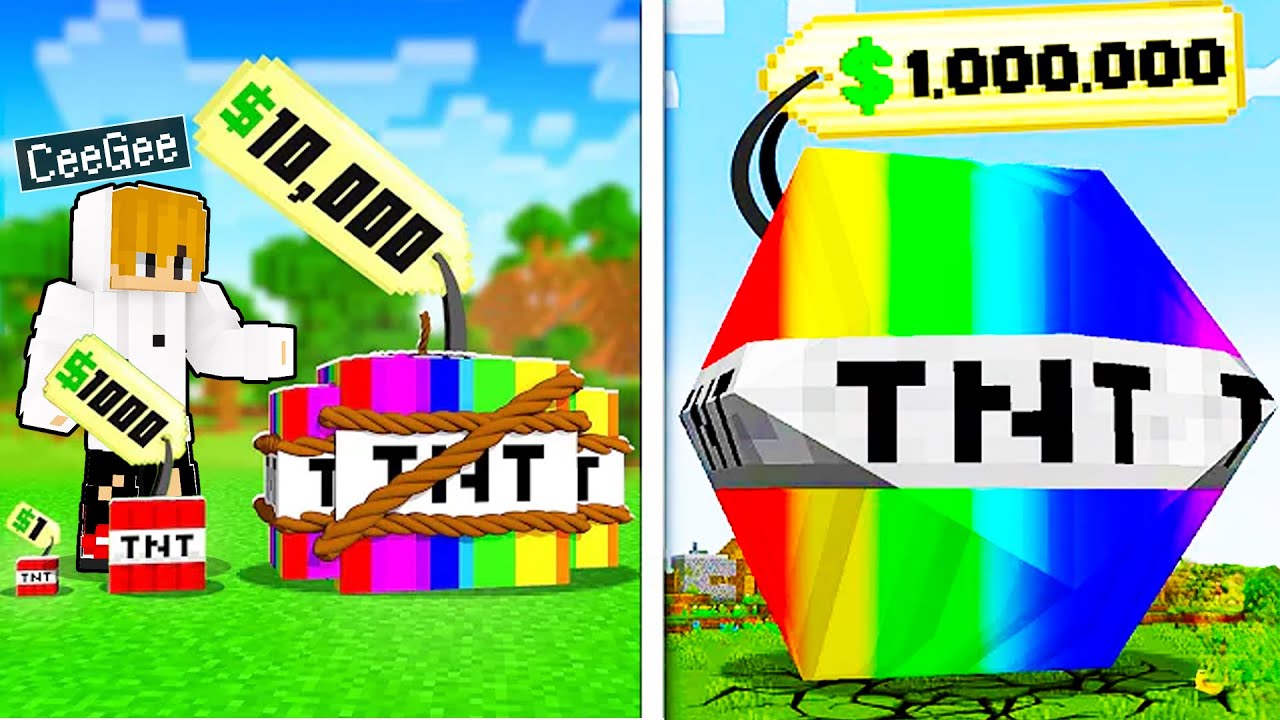 CeeGee Can Buy Custom TNT in Minecraft! ( Tagalog )