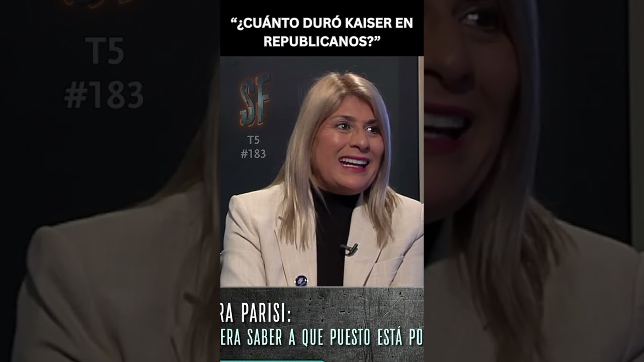 Parisi &ldquo;&iquest;Cu&aacute;nto dur&oacute; Kaiser en Republicanos?&rdquo; | Sin Filtros T5 #183