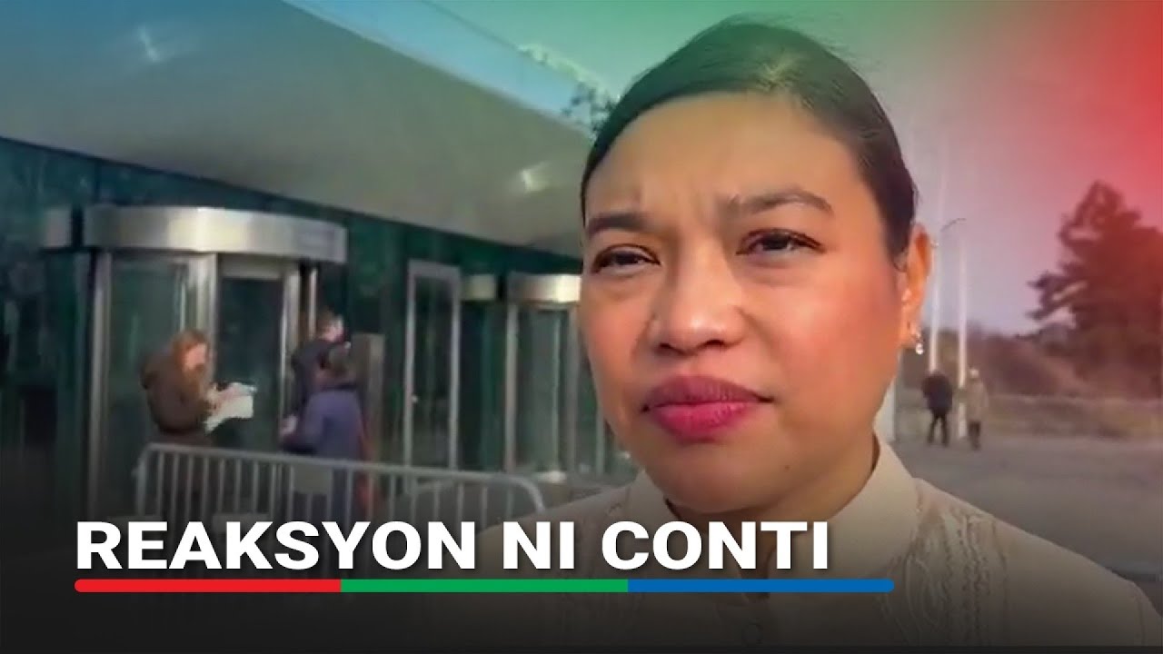 Conti kumpyansang mauuwi sa paglilitis ang kaso ni Duterte sa ICC | ABS-CBN News