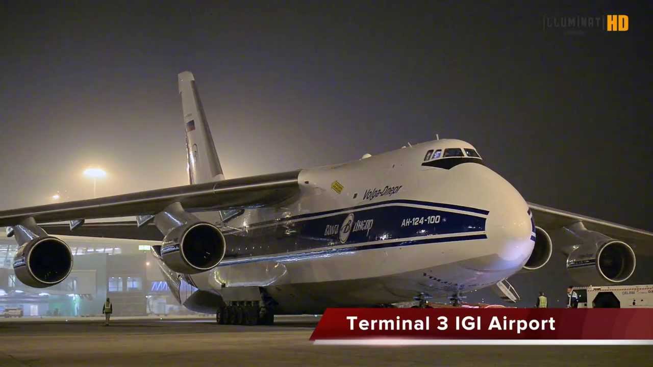 Biggest Cargo Aircraft Ever Spotted at Delhi