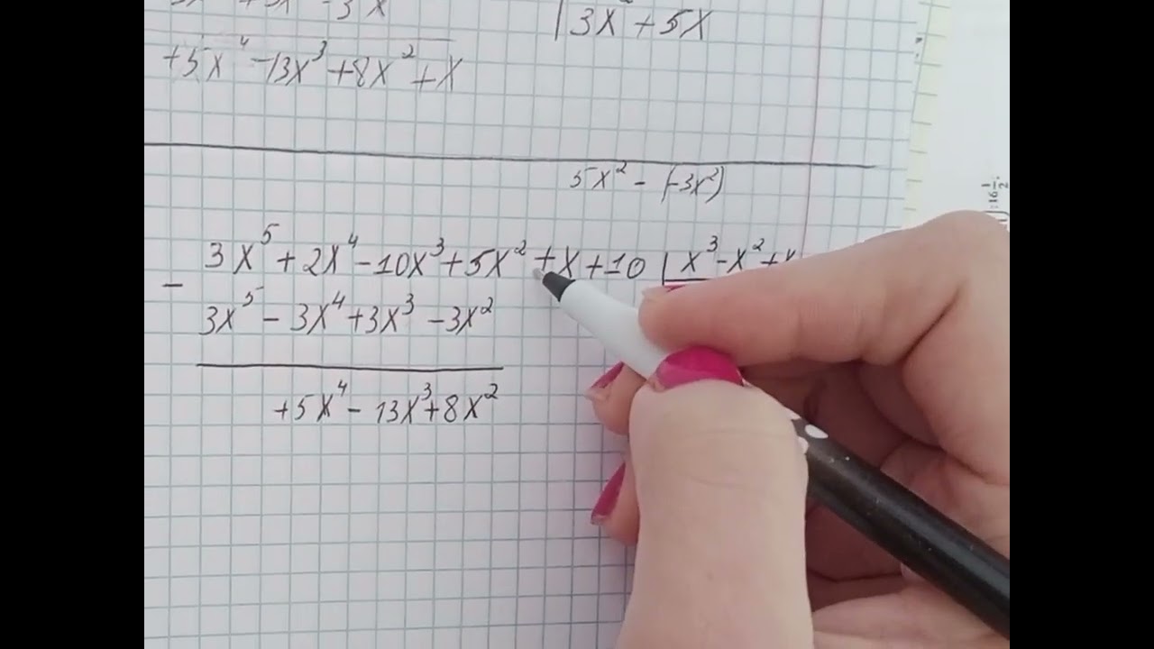 Koʼpagʼzalını kópagʼzalıgʼa boʼliw 2 , koʻphadni koʻphadga boʻlish