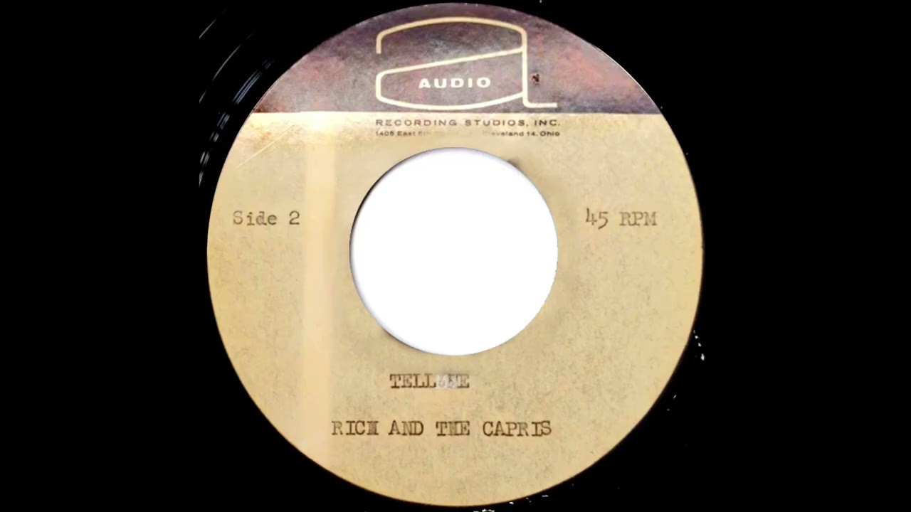 Rich And The Capris - Tell Me (Unreleased 1964? Moody Rock'n'Roll Garage Acetate)