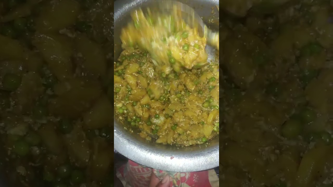 سحری اسپیشل🌙: آلو مٹر، انڈے کی بھجیا اور پراٹھا 😋| آسان اور مزے دار سحری ✨🤤