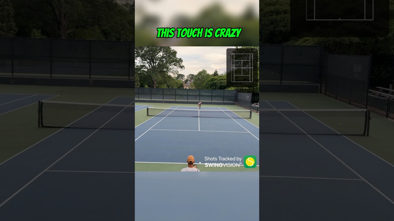 The touch from the NTRP 5.0 🤯 #tennis
