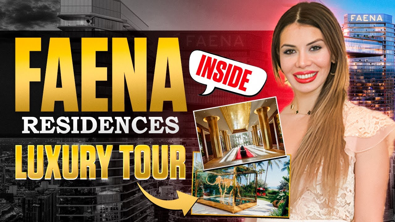 Экскурсия по жилому комплексу FAENA RESIDENCES MIAMI | Внутри роскошных башен New Miami River