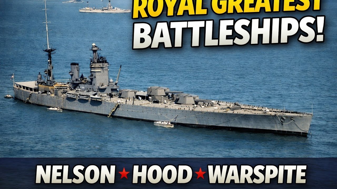 &ldquo;The Royal Navy&rsquo;s DEADLIEST Battleships of WWII (Hood, Nelson, Warspite)&rdquo;