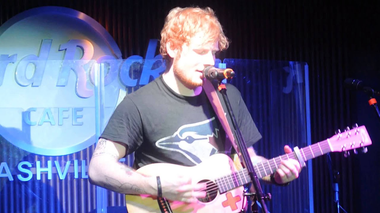 Ed Sheeran - We Are - Hard Rock Cafe Nashville