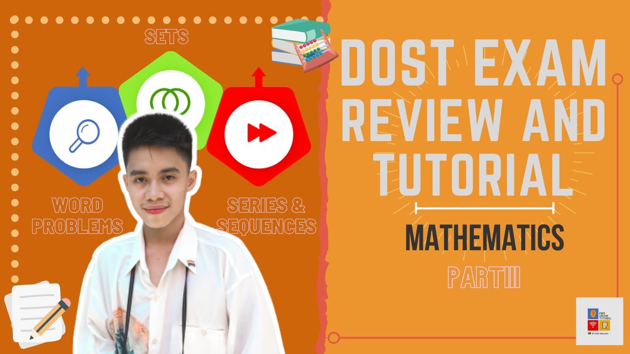 Mathematics part 3 WORD PROBLEMS, SERIES AND SEQUENCES | DOST Scholarship Examination Review