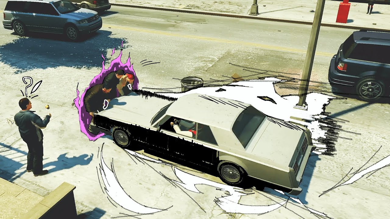 GTA4 미친 상황들 10