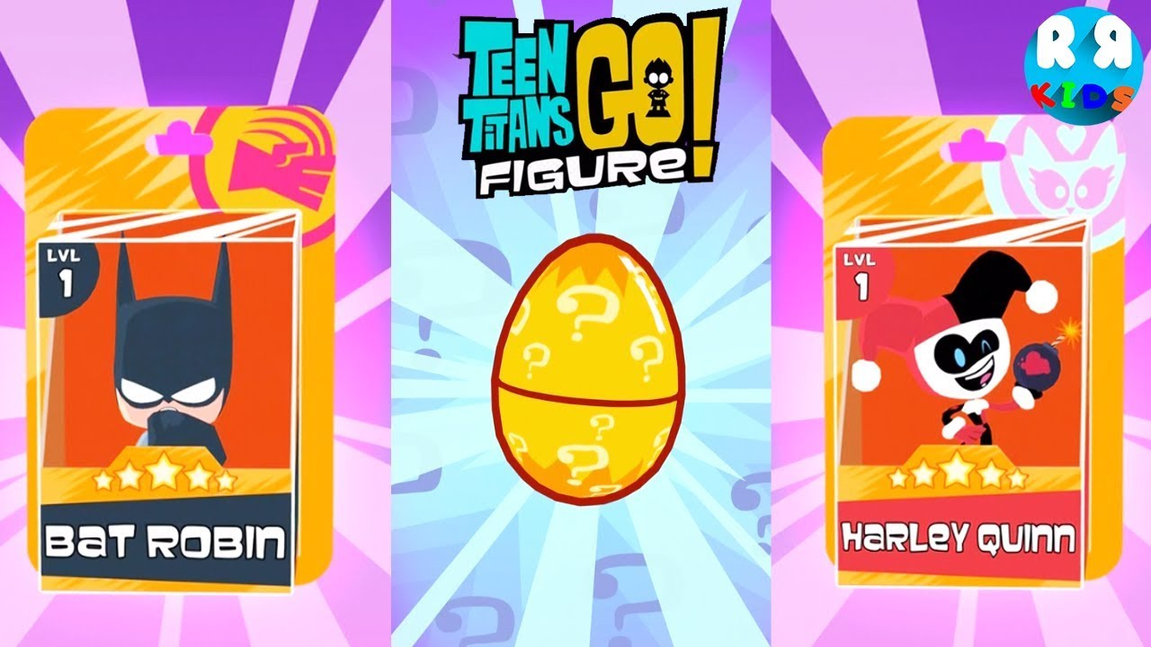 Teen Titans GO Figure! Teeny Titans 2 - Open 10 Golden Riddler Eggs