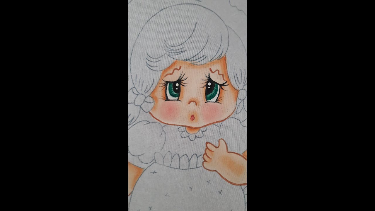 TONO DE PIEL SALMON BEBE Y CARAMELO PINTURA EN TELA