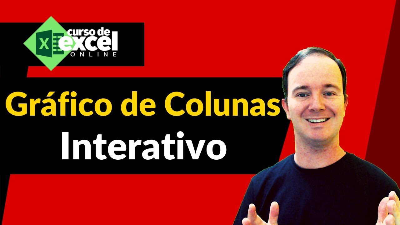 Gr&aacute;fico de Colunas Interativo no Excel - Dicas para Dashboard