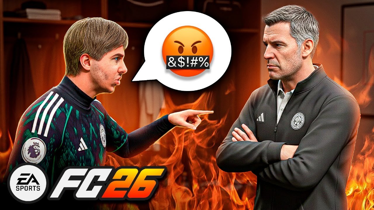 MANDEI O TREINADOR SE FERRAR!! MC JOGADOR EPI 08 - FC 26
