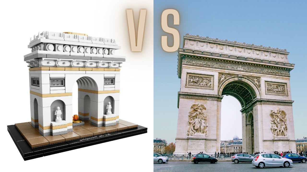 LEGO Architecture VS Real Buildings