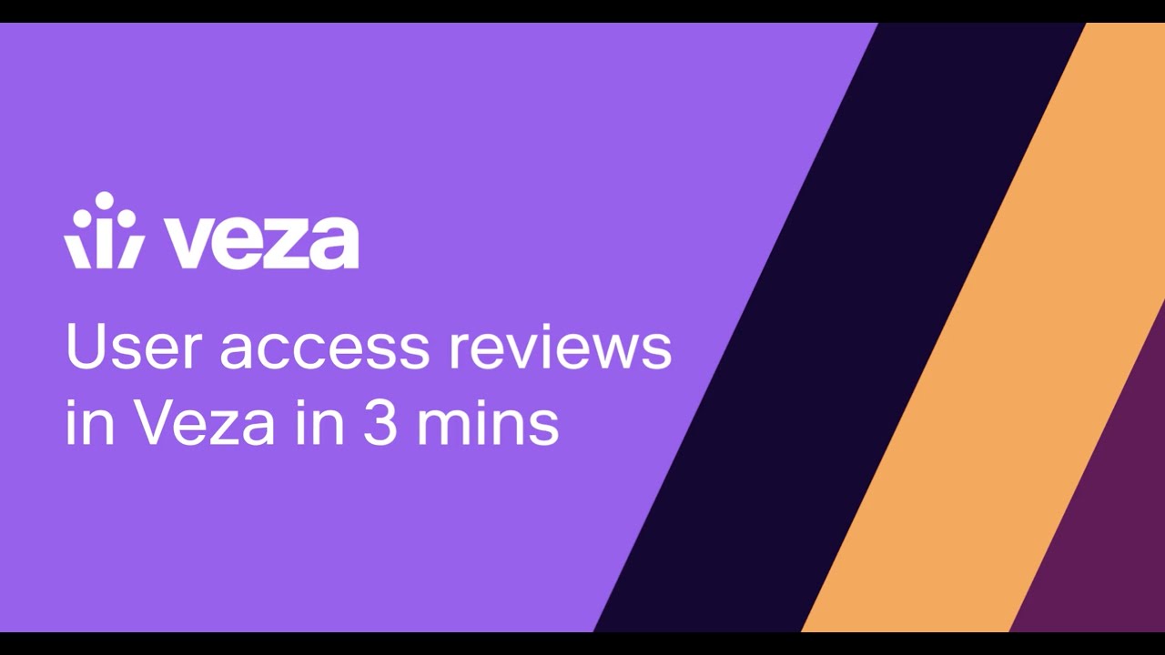 Create an Access Review in Veza in 3 minutes