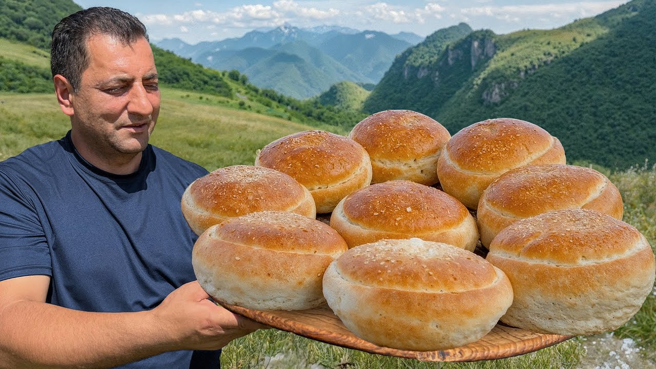 🔥 Authentic Uzbek Bread Baked in a Tandoor! The Most Delicious Oriental Flatbread Recipe 🍞