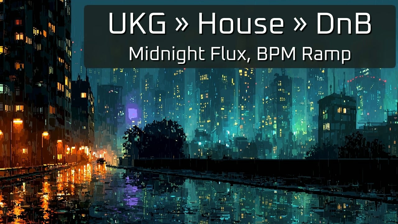 UKG → Bass House → Drum & Bass Mix | Midnight Flux | WarpMix EP01