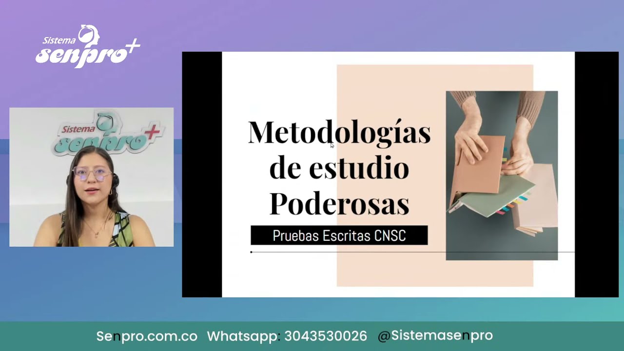 🔴 Clase abierta - Metodologías de estudio Prueba escrita CNSC