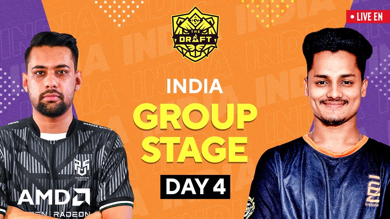 [EN] The Draft - CS2 | India Group Stage - Day 4 || It's Now or Never!