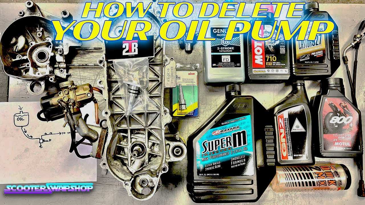 How do I Delete my oil Pump Honda or Yamaha 2 stroke  | 2 stroke oiling PT:3