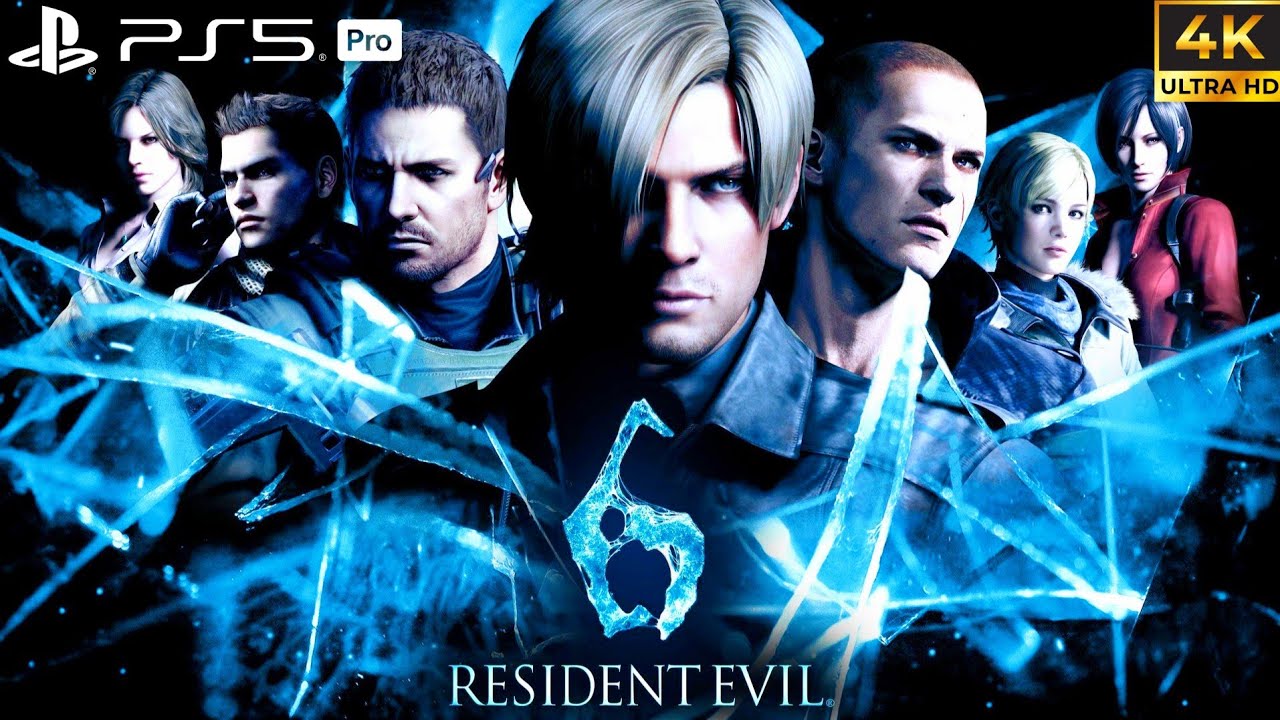 RESIDENT EVIL 6 All Cutscenes Chronological Order | FULL GAME MOVIE (PS5 PRO 4K60FPS)