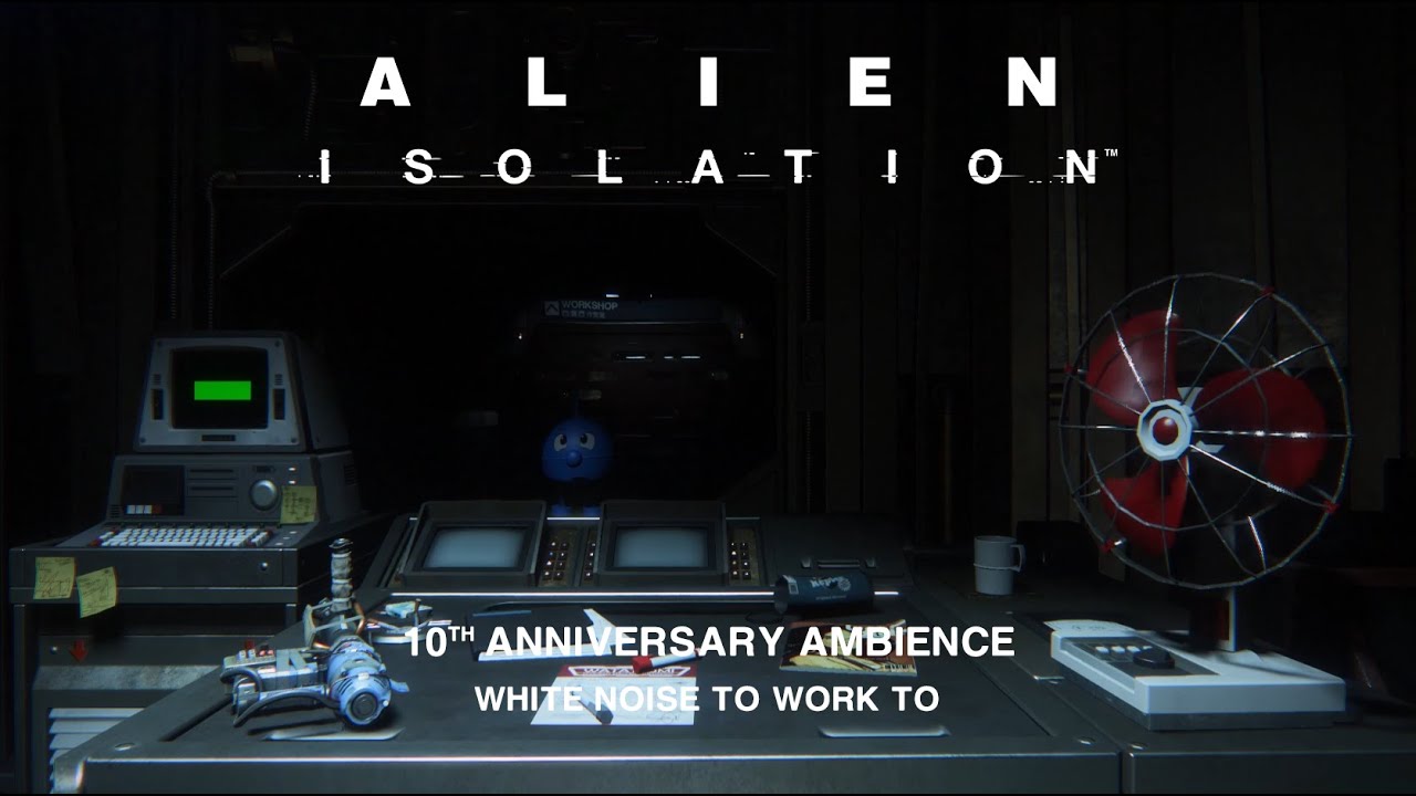 Alien: Isolation | 10th Anniversary Ambience | White Noise To Work To