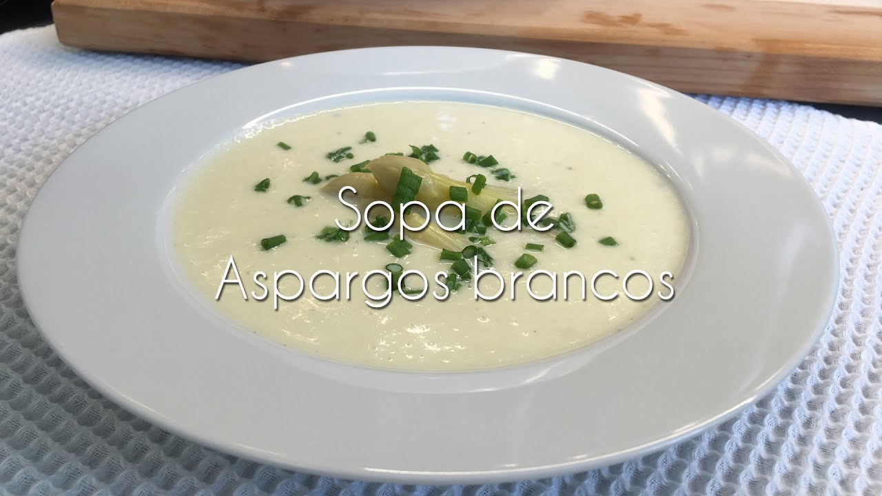 Sopa de Aspargos brancos