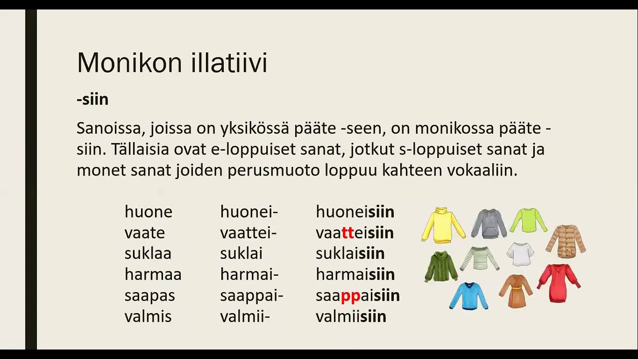 Monikon illatiivi