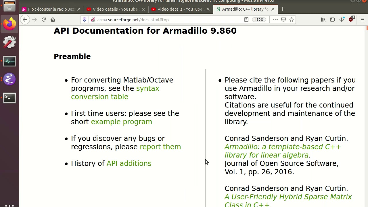 Porting Eigen C++ code to Armadillo