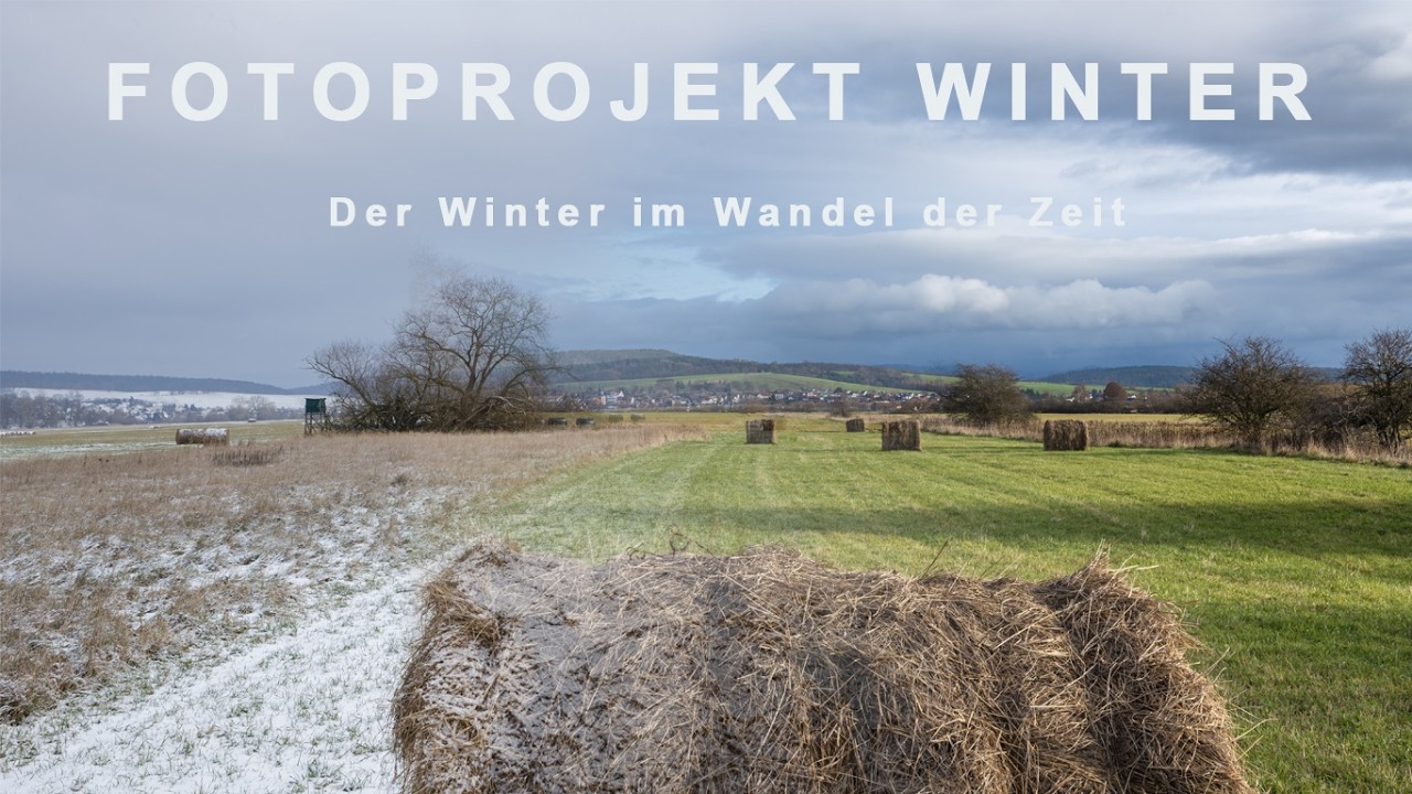 Den Winter fotografisch bekleiden. Momentaufnahmen des Winters.