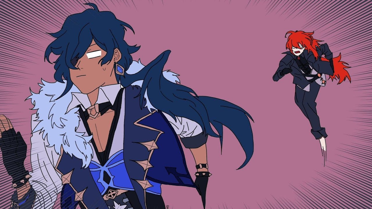 when kaeya and diluc try to chill together
