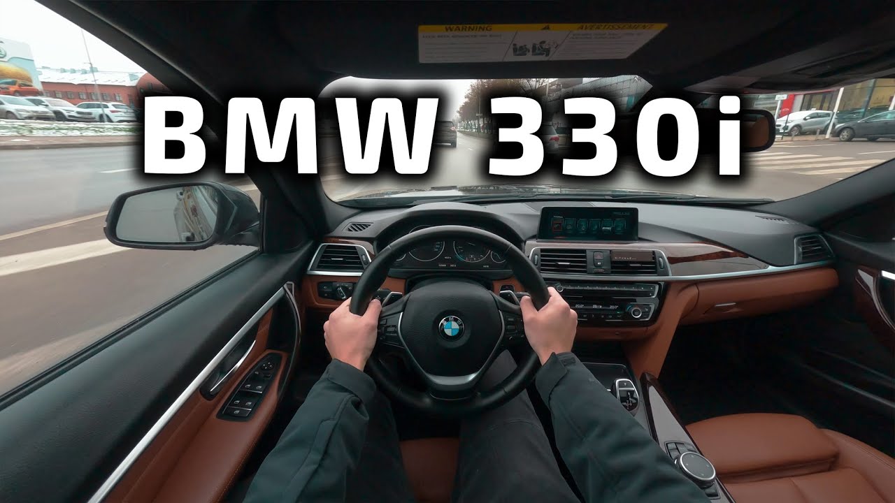 POV Driving BMW F30 330i