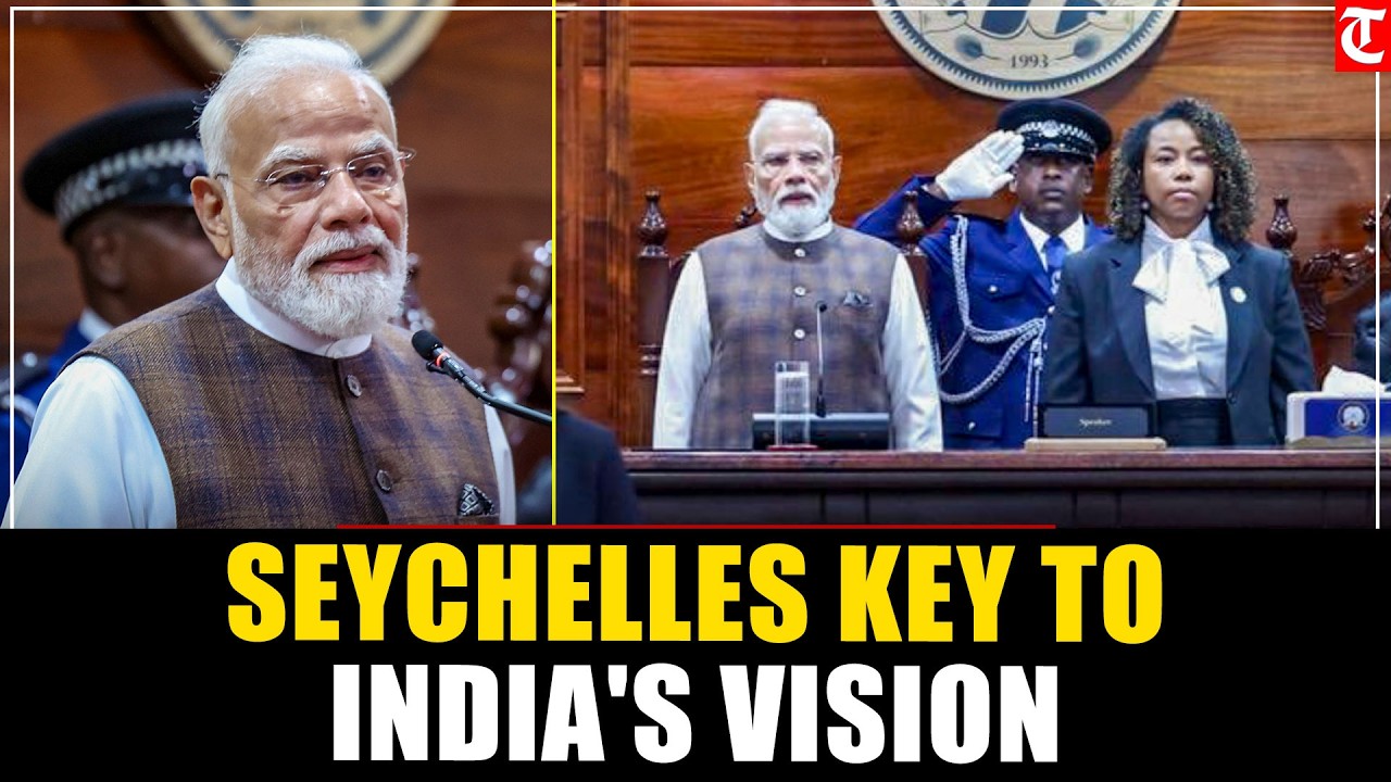 PM Modi: Seychelles Holds a Special Place in India's Indian Ocean Vision | Parliament Address