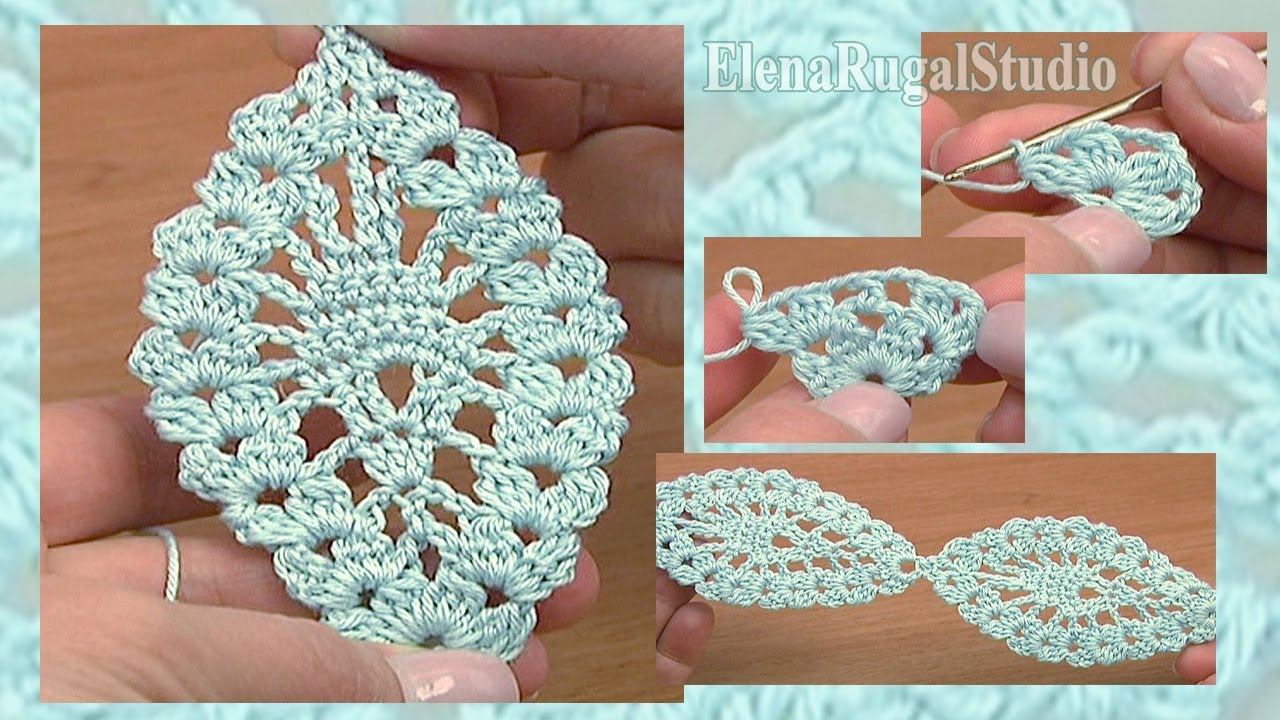 Crochet Pineapple Stitch Lace Tape