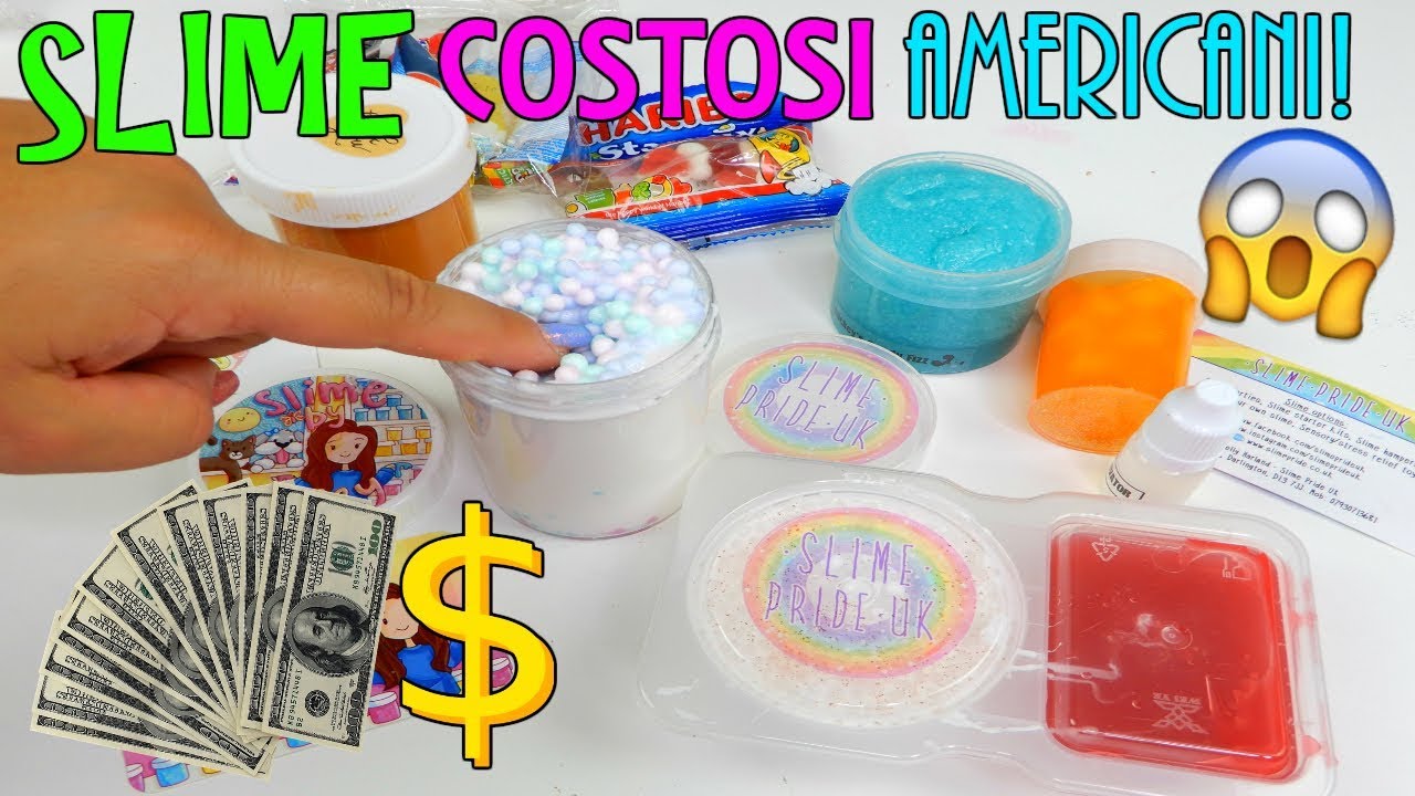 SLIME MOLTO COSTOSI COMPRATI DALL'AMERICA! 100 euro di slime? Come saranno? iolanda sweets