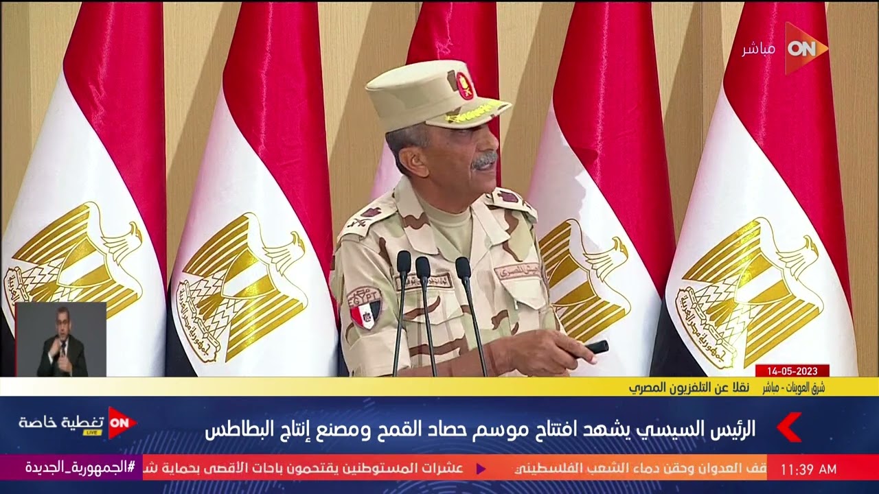 الرئيس السيسي: المستهدف من استصلاح الأراضي في توشكى نحو 700 ألف فدان