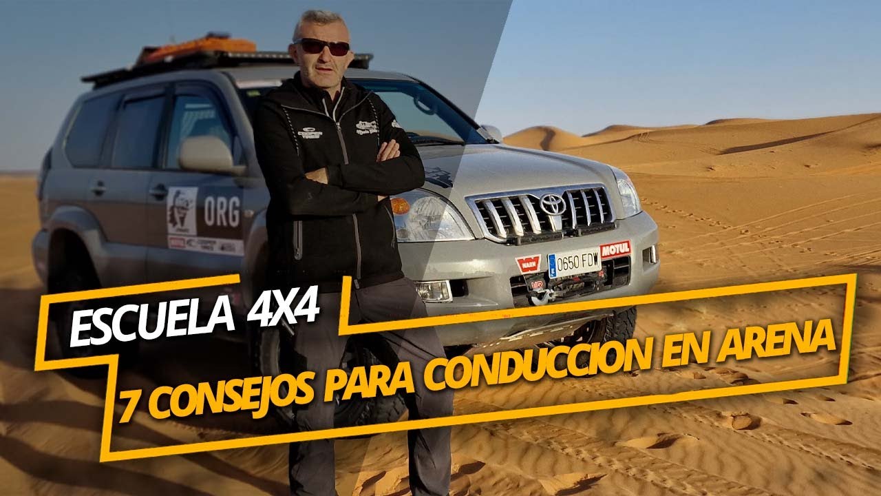 CONDUCCIÓN EN ARENA - 7 consejos para comenzar