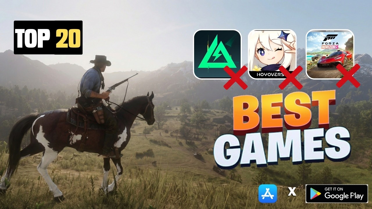 Топ-20 самых больших офлайн-игр для Android и iOS в 2026 году | Высококачественная графика, как н...