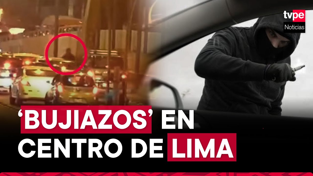 Centro de Lima: PNP detiene a delincuentes que robaban vehículos con bujías
